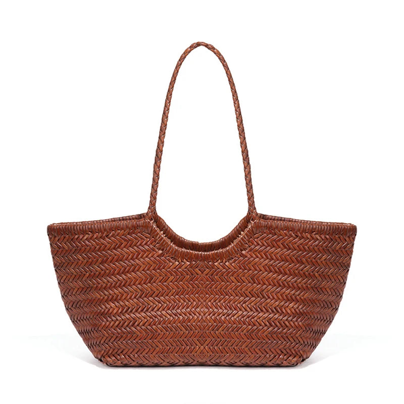 Cuir Tissé Tote
