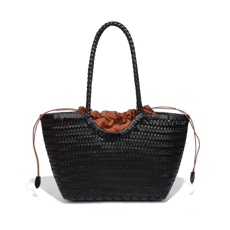 Cuir Tissé Tote