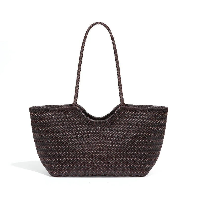 Cuir Tissé Tote