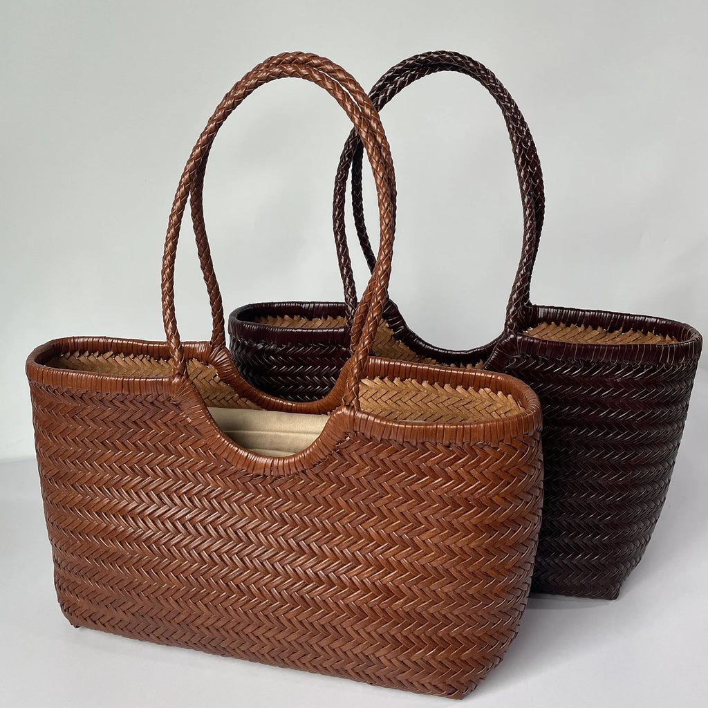 Cuir Tissé Tote