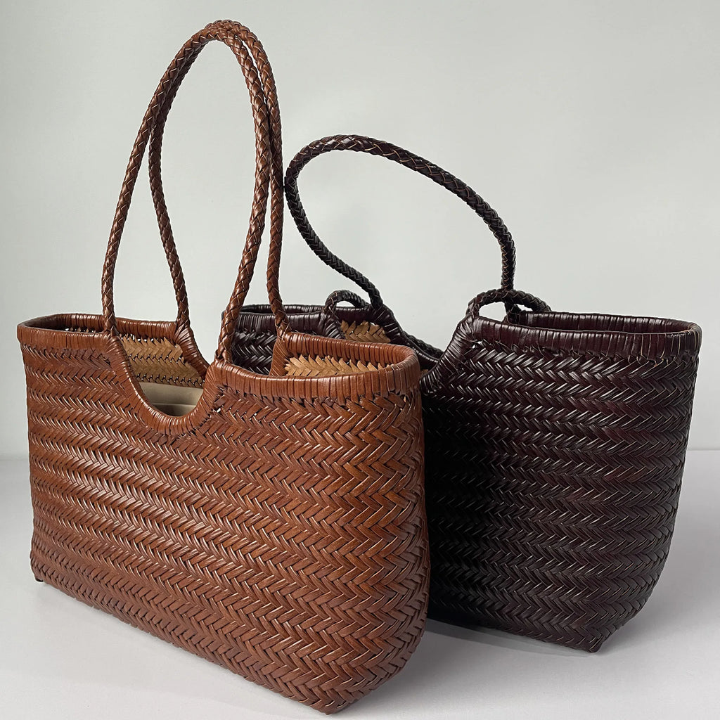 Cuir Tissé Tote